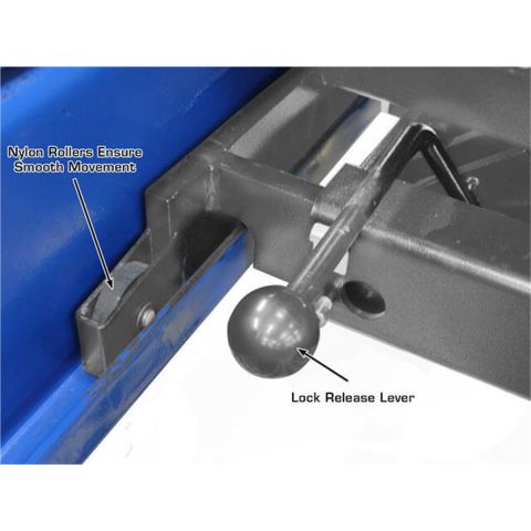 Atlas Platinum PVL14 14000 lb 4-Post Lift Combo with RJ7000 Sliding Bridge Jacks