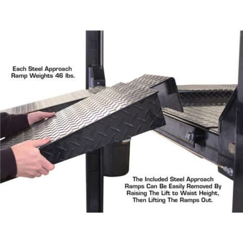 Atlas PRO8000EXT-FPD 4 Post Lift 8000 lb Extra Tall Storage