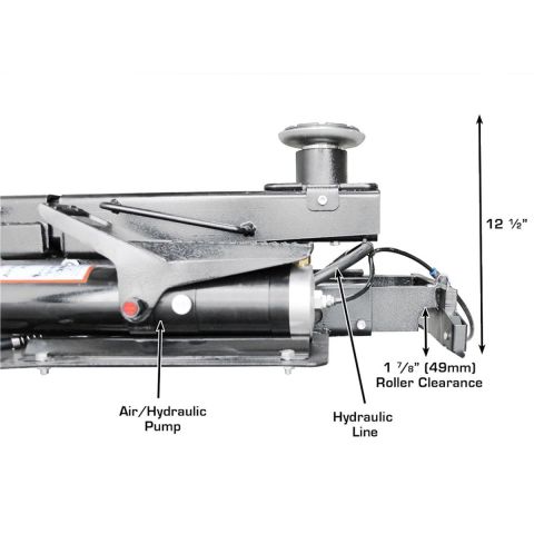 Atlas Platinum PVL14 14000 lb 4-Post Lift Combo with RJ7000 Sliding Bridge Jacks