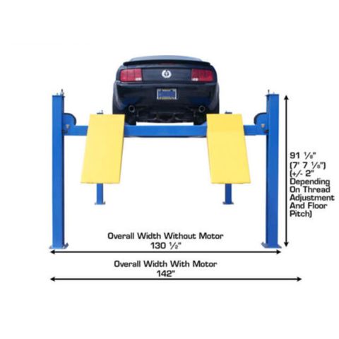 Atlas ATEATTD-414AT-FPD 4-Post Lift 14000 lb Alignment