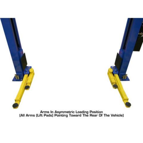 Atlas PV10PX-FPD 2 Post Lift 10000 lb Overhead Direct Drive Commercial Grade