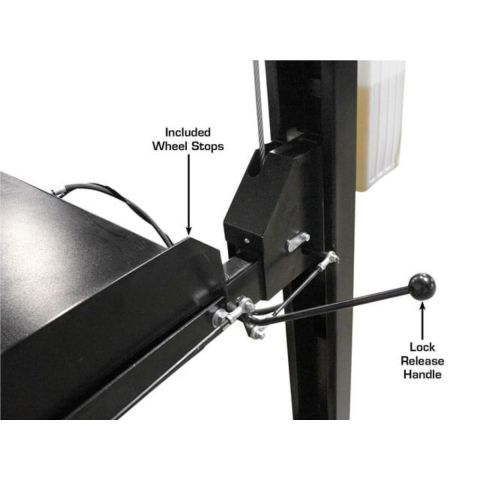 Atlas ATEATTD-APEX8-FPD 4-Post Lift 8000 lb ALI Certified