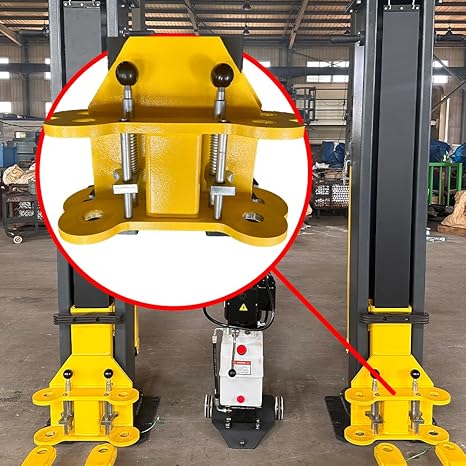 Katool 8000 lbs Tested Portable 2 Post Lift PMRL-200 Adaptable 2 Post Lift Mobile Car Lift Two Post Lift for Home