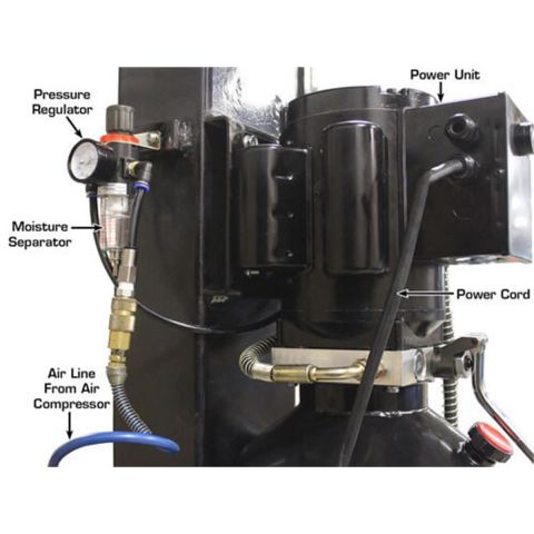 Atlas PRO7000ST-FPD 4 Post Lift 7000 lb Super Tall Storage