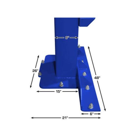 Atlas PVL15-FPD 2 Post Lift 15000 lb Overhead Heavy Duty