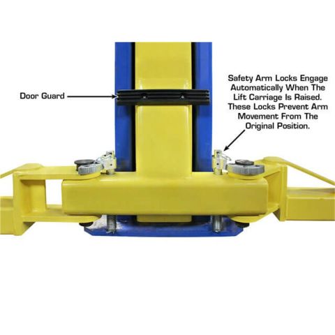 Atlas PRO-9D 2-FPD Post Lift 9000 lb Overhead Direct Drive