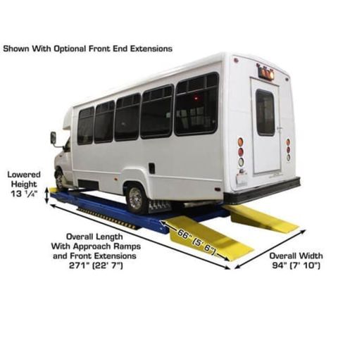 Atlas PX16A Scissor Alignment Lift 16,000 lb Turntables