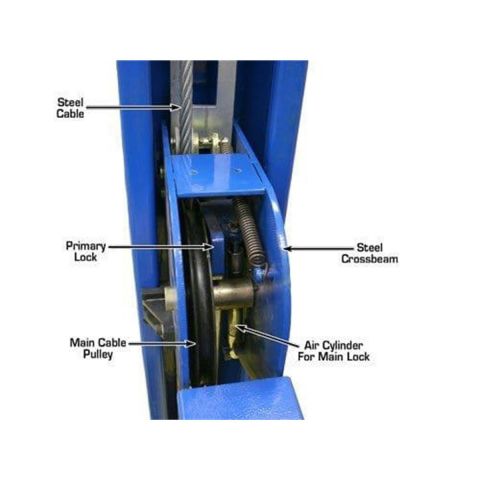 Atlas ATEATTD-412-FPD 4-Post Lift 12000 lb Heavy Duty