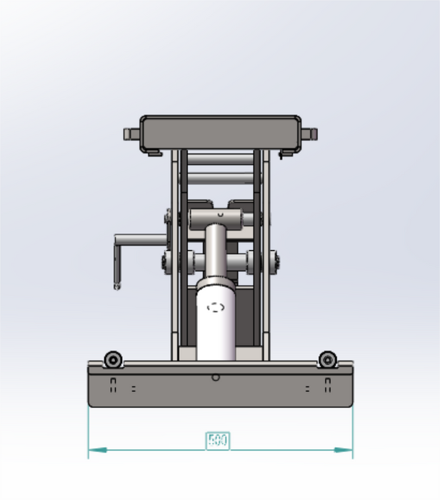 Katool KT-RJ50 Rolling Jack 5000 lbs - Fits KT-4H110 lift and KT-4H850