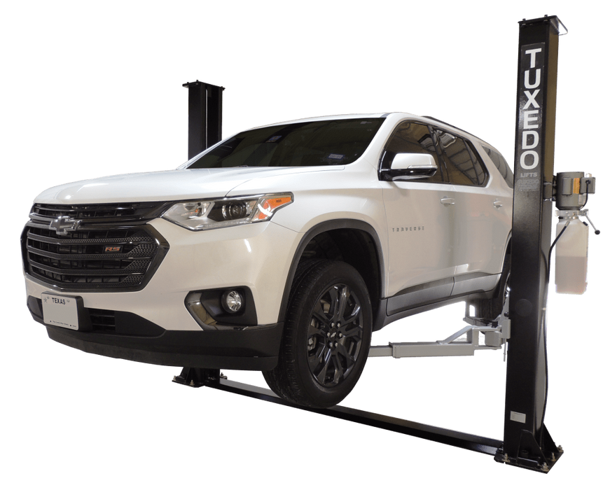 Tuxedo TP9KF-TUX Two Post Floor Plate Lift 9,000 lb Symmetric Arms