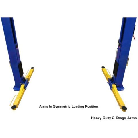 Atlas ATEATTD-OHX10000X-FPD 2 Post Lift 10000 lb Overhead Extra Tall Extra Wide