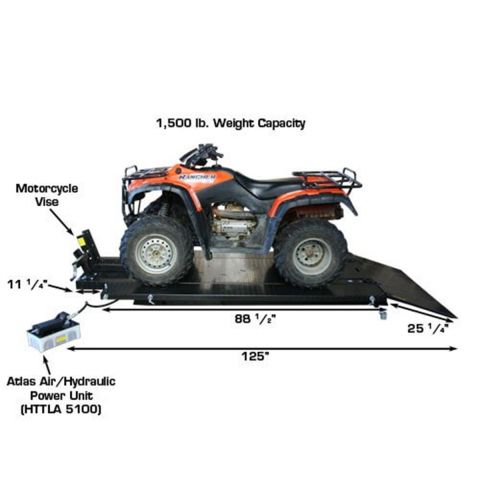 Atlas ATEHT1005-KIT-FPD Motorcycle ATV Lift