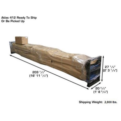Atlas ATEATTD-412-FPD 4-Post Lift 12000 lb Heavy Duty