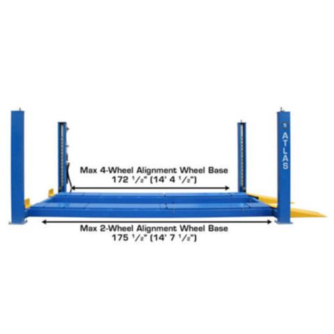 Atlas ATEATTD-414AT-FPD 4-Post Lift 14000 lb Alignment