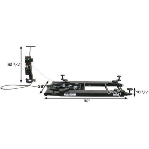 Atlas 6MR Portable Mid-Rise Scissor Lift 6,000 lb Car Lift