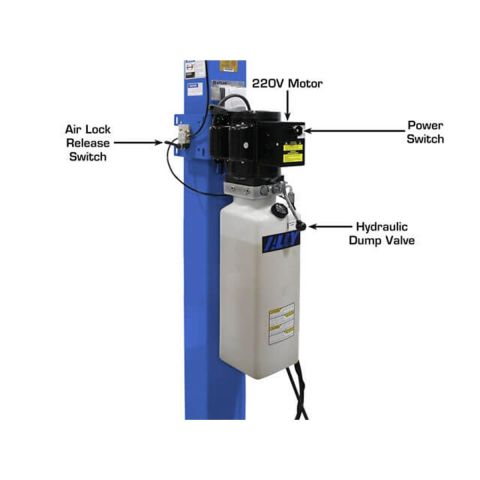 Atlas PVL14-FPD 4 Post Lift 14000 lb ALI Certified Commercial