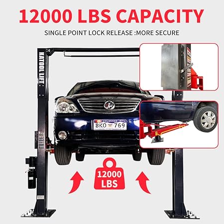 Katool AM120SD Two Post Lift