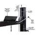 Atlas APEX9 9000 lb 4-Post Lift Combo with RJ6 Rolling Bridge Jacks