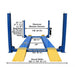 Atlas ATEATTD-414AT-FPD 4-Post Lift 14000 lb Alignment