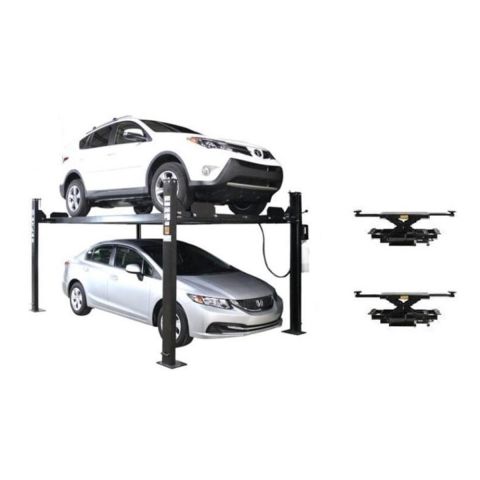 Atlas APEX8 8000 lb 4-Post Lift Combo with RJ35 Sliding Bridge Jacks