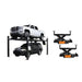 Atlas APEX9 9000 lb 4-Post Lift Combo with RJ6 Rolling Bridge Jacks