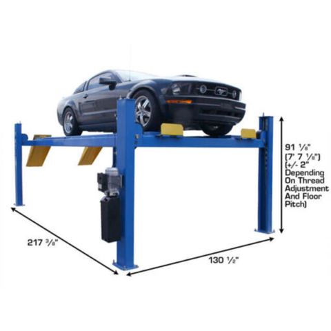 Atlas ATEATTD-414AT-FPD 4-Post Lift 14000 lb Alignment