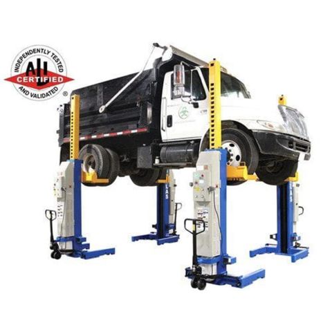 Atlas ATEML-4030BC Mobile Column Lift 66000 lb Battery Powered