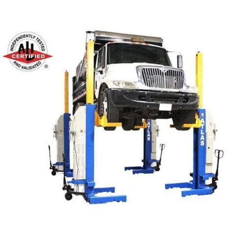 Atlas ATEML-4034BC Mobile Column Lift 74000 lb Battery Powered Heavy Duty