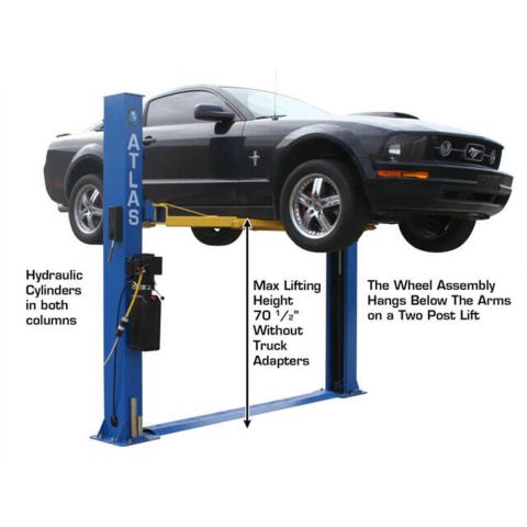 BP8000-FPD 2 Post Lift 8000 lb Baseplate 