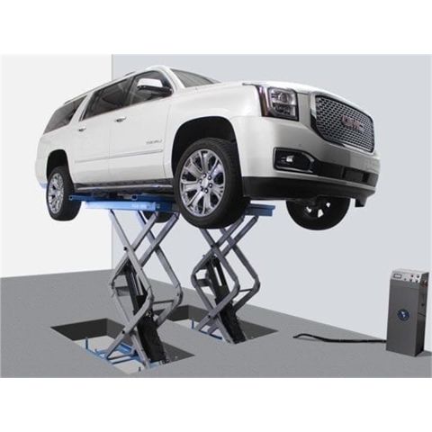 Atlas FM9SL In-Ground Full Rise Scissor Lift 9,000 lb Car Lift