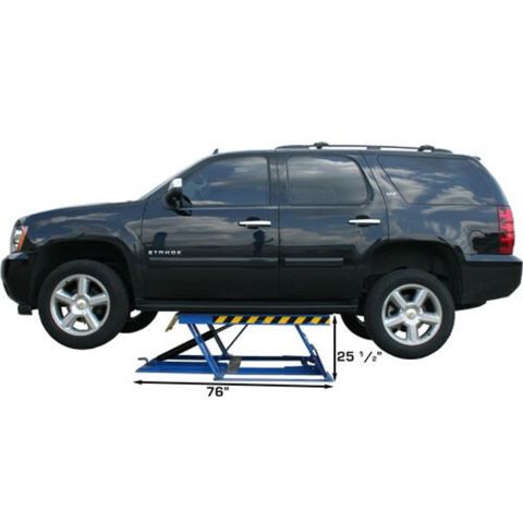 Atlas LR06 Portable Low Rise Scissor Lift 6,000 lb Car Lift