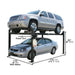 Atlas PRO8000-FPD 4 Post Lift 8000 lb Portable Storage