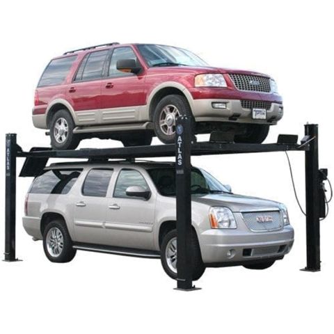 Atlas PRO9000-FPD 4 Post Lift 9000 lb Extra Tall Wide Long Storage