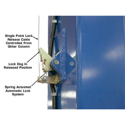 Atlas PV12PX-FPD 2 Post Lift 12000 lb Overhead Extra Tall Wide