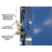 Atlas PV12PX-FPD 2 Post Lift 12000 lb Overhead Extra Tall Wide