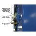 Atlas PV15PX-FPD 2 Post Lift 15000 lb Overhead Extra Tall Extra Wide
