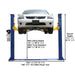 Atlas XH-9KBPX 2 Post Lift 9000 lb Baseplate Low Ceiling
