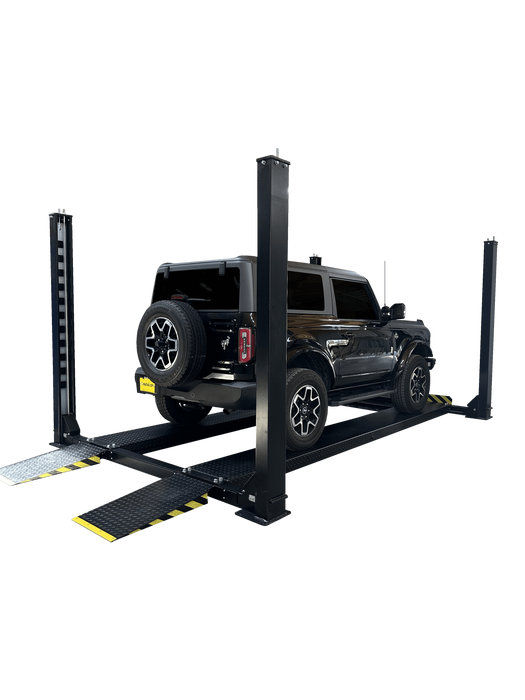 Tuxedo FP9K-DX-XLT Four Post Deluxe Storage Service Lift 9,000 lb