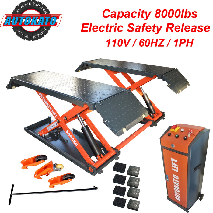 Katool X85 Mid-Rise Scissor Lift 8,000 lb - 110V