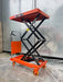 KATOOL Hydraulic Lift Table Cart 330 lbs Manual Scissor Lift Table