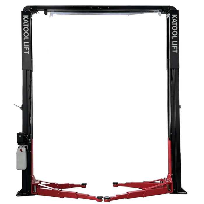 Katool KT-ZL110M Assym Two-Post Lift, Single Lock Release 11,000 lbs