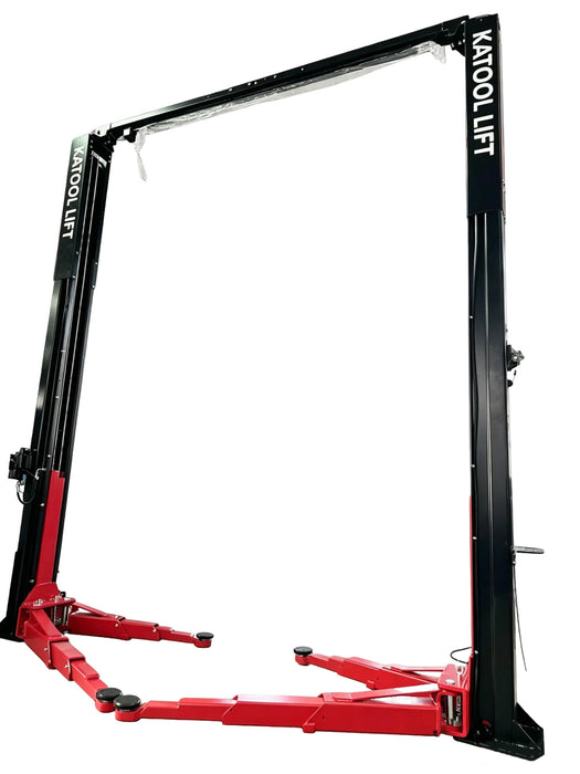 Katool KT-ZL110M Assym Two-Post Lift, Single Lock Release 11,000 lbs