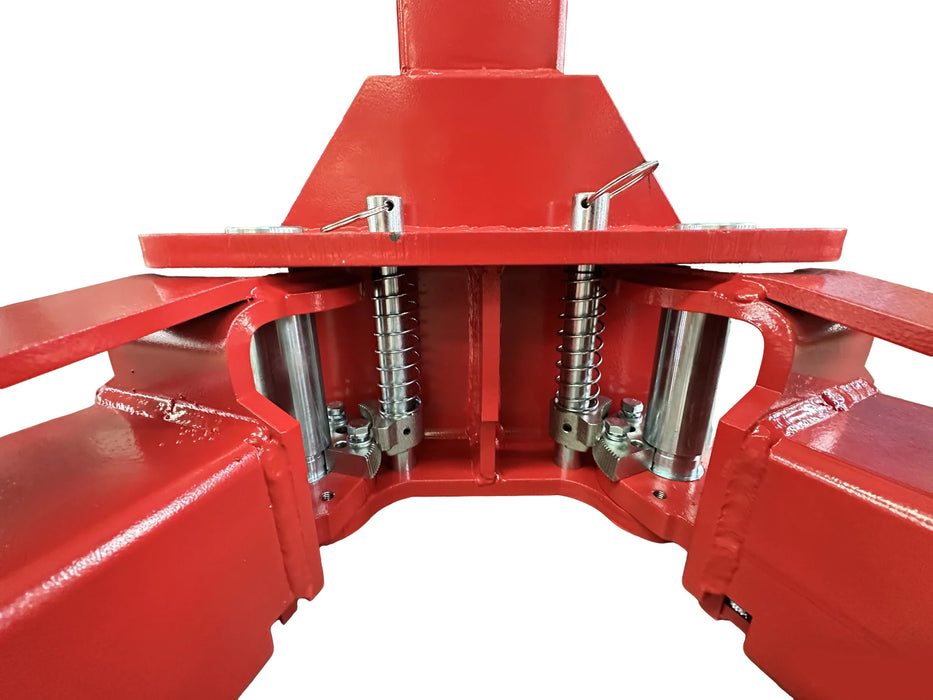 Katool KT-ZL110M Assym Two-Post Lift, Single Lock Release 11,000 lbs