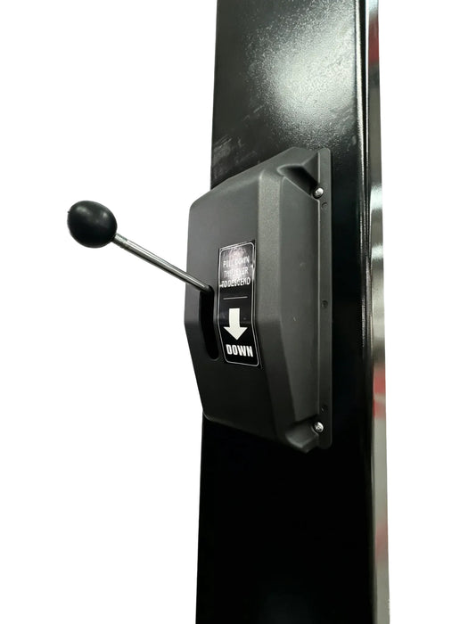 Katool KT-ZL110M Assym Two-Post Lift, Single Lock Release 11,000 lbs