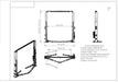 Katool KT-ZL110M Assym Two-Post Lift, Single Lock Release 11,000 lbs