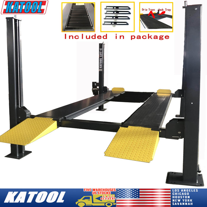 Katool KT-4H850 4-Post Car Lift 8500 lb