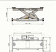 Katool KT-4M110PA Four Post Alignment Lift w/ Rolling Jack RJ70 11,000 lbs