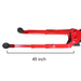 Katool KT-AS110D Two Post Asymmetrical Vehicle Lift 11,000lbs Single Point Lock Release