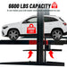 Katool KT-P2700 Two-Post Platform Parking Lift 6,600 lbs