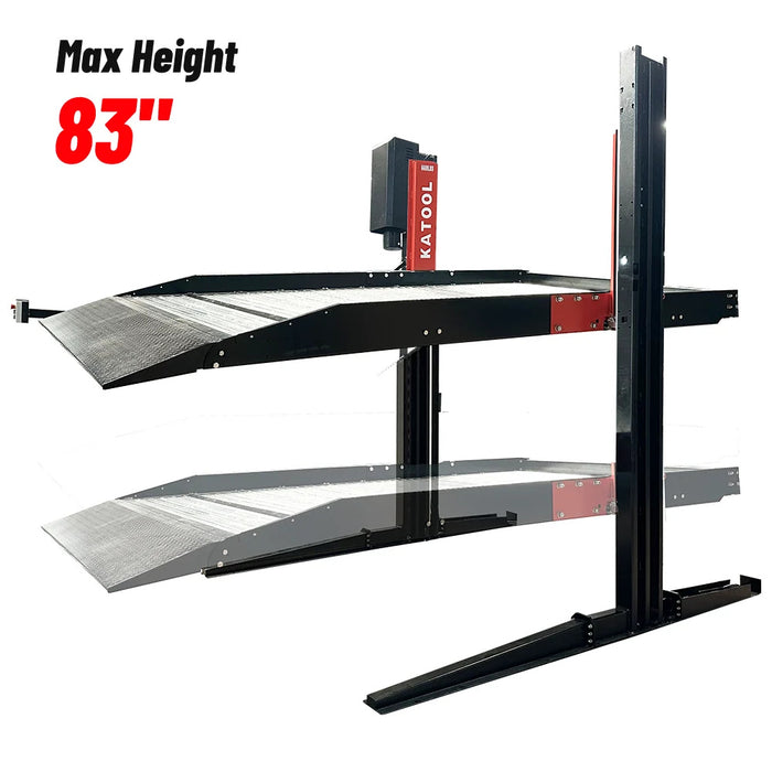 Katool KT-P2700 Two-Post Platform Parking Lift 6,600 lbs